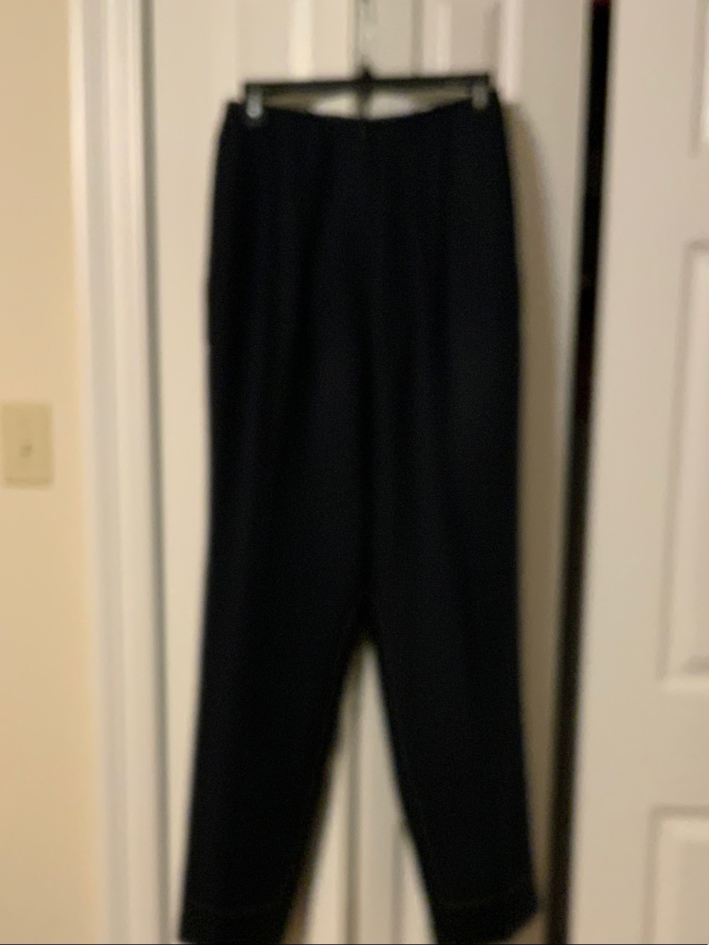 Ralph Lauren Black High-Waist Trousers